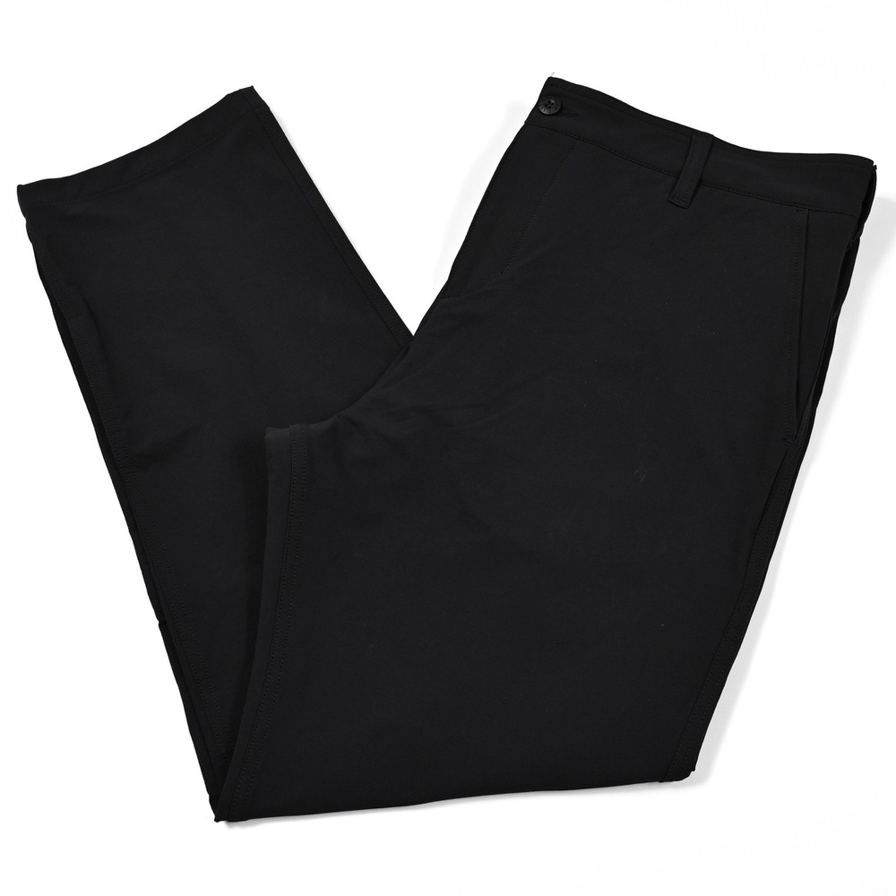 American Giant Men's 38x30 (40x30) Pants Nylon Stretch Black Performance‎ Chino